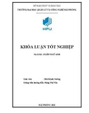 Khóa luận tốt nghiệp Ngôn ngữ Anh: How to improve listening skills for beginners at Hai Phong University of Management and Technology