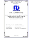 Khóa luận tốt nghiệp: Tìm hiểu về việc áp dụng hệ thống quản lý chất lượng theo Tiêu chuẩn quốc gia TCVN ISO 9001-2008 trong công tác văn thư - lưu trữ tại Bộ Khoa học và Công nghệ