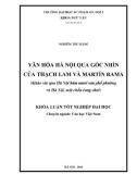 Khóa luận tốt nghiệp: Văn hóa Hà Nội qua góc nhìn của Thạch Lam và Martín Rama