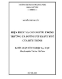 Khóa luận tốt nghiệp: Hiện thực và con người trong trường ca Đường tới thành phố của Hữu Thỉnh