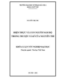 Khóa luận tốt nghiệp: Hiện thực và con người Nam Bộ trong Truyện và kí của Nguyễn Thi