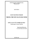 Khóa luận tốt nghiệp: Con người cô đơn trong truyện ngắn Bảo Ninh