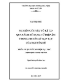 Khoá luận tốt nghiệp Đại học: Nghiên cứu yếu tố kì ảo qua cách sử dụng từ điệp âm trong Truyền kì mạn lục của Nguyễn Dữ