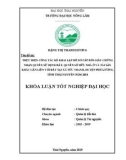 Khóa luận tốt nghiệp: Thực hiện công tác kê khai lập hồ sơ cấp đổi giấy chứng nhận quyền sử dụng đất, quyền sở hữu nhà ở và tài sản khác gắn liền với đất tại xã Tức Tranh, huyện Phú Lương, tỉnh Thái Nguyên năm 2018