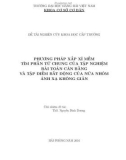 Đề tài nghiên cứu khoa học cấp trường: Phương pháp xấp xỉ mềm tìm phần tử chung của tập nghiệm bài toán cân bằng và tập điểm bất động của nửa nhóm ánh xạ không giãn