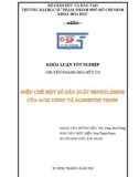 Khóa luận tốt nghiệp chuyên ngành Hóa hữu cơ: Điều chế một số dẫn xuất Benzylidene của acid usnic và aldehyde thơm