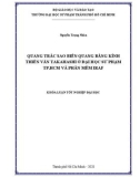 Khóa luận tốt nghiệp: Quang trắc sao biến quang bằng kính thiên văn Takahashi ở Đại học Sư phạm Tp.HCM và phần mềm IRAF