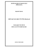 Khóa luận tốt nghiệp: Chế tạo vật liệu từ cứng Mn-Ga-Al