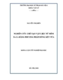 Khóa luận tốt nghiệp: Nghiên cứu chế tạo vật liệu từ mềm Fe-Co bằng phương pháp đồng kết tủa