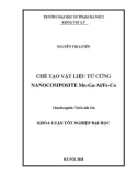 Khóa luận tốt nghiệp: Chế tạo vật liệu từ cứng nanocomposite Mn-Ga-Al/Fe-Co