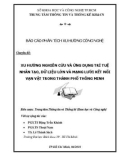 Báo cáo phân tích xu hướng công nghệ: Xu hướng nghiên cứu và ứng dụng trí tuệ nhân tạo, dữ liệu lớn và mạng lưới kết nối vạn vật trong thành phố thông minh