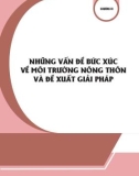 Báo cáo Môi trường quốc gia 2014 – Chương 6: Những vấn đề bức xúc về môi trường nông thôn và đề xuất giải pháp