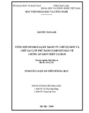 Tóm tắt Luận án Tiến sĩ Hóa học: Tổng hợp hydrotalxit mang ức chế ăn mòn và chế tạo lớp phủ nanocompozit bảo vệ chống ăn mòn thép cacbon