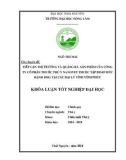 Khoá luận tốt nghiệp Đại học: Tiếp cận thị trường và quảng bá sản phẩm của công ty cổ phần thuốc thú y Nanovet thuộc tập đoàn Đức Hạnh BMG tại các đại lý tỉnh Vĩnh Phúc