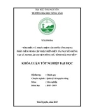 Khóa luận tốt nghiệp Đại học: Tìm hiểu và thực hiện các bước ứng dụng phần mềm FRMS cập nhật nhật diễn biến tài nguyên rừng tại xã Minh Lập, huyện Đồng Hỷ, tỉnh Thái Nguyên