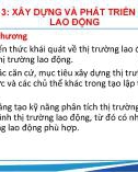 Bài giảng Kinh tế nguồn nhân lực - Chương 3: Xây dựng và phát triển thị trường lao động