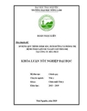 Khoá luận tốt nghiệp Đại học: Áp dụng quy trình chăm sóc, nuôi dưỡng và trình phòng trị bệnh cho đàn lợn nái và lợn con theo mẹ nuôi tại trại lợn tập đoàn Hòa Phát tại tỉnh Bắc Giang