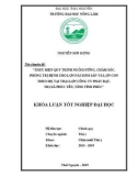 Khoá luận tốt nghiệp Đại học: Thực hiện quy trình nuôi dưỡng, chăm sóc, phòng trị bệnh cho lợn nái sinh sản và lợn con theo mẹ tại trại lợn công ty Phát Đạt, thị xã Phúc Yên, tỉnh Vĩnh Phúc