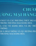 Bài giảng Kinh tế thương mại 1 - Chương 4: Thương mại hàng hóa