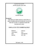 Khoá luận tốt nghiệp Đại học: Thực hiện quy trình chăm sóc, nuôi dưỡng và phòng trị bệnh cho lợn nái sinh sản và lợn con theo mẹ tại trại lợn của Công ty TNHH MTV Hòa Phát Bắc Giang