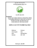 Khoá Luận tốt nghiệp Đại học: Áp dụng quy trình chăm sóc, nuôi dưỡng, phòng và trị bệnh trên đàn gà thịt nuôi tại trại gà của ông Nguyễn Văn Tiến, thị trấn Trại Cau, Đồng Hỷ, Thái Nguyên