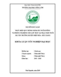 Khoá Luận tốt nghiệp đại học: Thực hiện quy trình chăm sóc nuôi dưỡng và phòng trị bệnh cho lợn thịt nuôi tại trại chăn nuôi Hà Văn Trường huyện Hiệp Hòa – tỉnh Bắc Giang