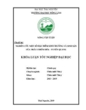 Khóa luận tốt nghiệp Đại học: Nghiên cứu một số đặc điểm sinh trưởng và sinh sản của trâu Chiêm Hóa - Tuyên Quang