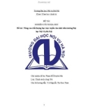 Đề tài nghiên cứu khoa học: Nâng cao chất lượng học trực tuyến của sinh viên trường Đại học Nội Vụ Hà Nội