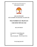 Đề tài nghiên cứu khoa học: Trải nghiệm giá trị di sản cho sinh viên Hà Nội