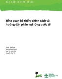 Báo cáo chuyên đề: Tổng quan hệ thống chính sách và hướng dẫn phân loại rừng quốc tế