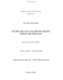 Khóa luận tốt nghiệp: Tương tác của các Boson chuẩn trong mô hình Zee