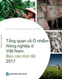 Báo cáo tóm tắt 2017 – Tổng quan về ô nhiễm Nông nghiệp ở Việt Nam