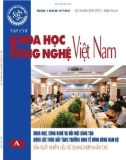 Tạp chí Khoa học và Công nghệ Việt Nam – Số 10A năm 2019