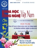 Tạp chí Khoa học và Công nghệ Việt Nam - Số 1A năm 2018