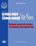 Tạp chí Khoa học và Công nghệ Việt Nam - Số 10B năm 2017