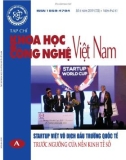 Tạp chí Khoa học và Công nghệ Việt Nam số 6A năm 2019