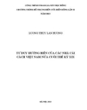 Báo cáo khoa học: Tư duy hướng biển của các nhà cải cách Việt Nam nửa cuối thế kỷ XIX