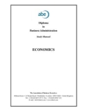 Ebook Diploma in business administration: Economics – Part 1