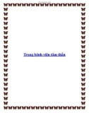 Trong bệnh viện tâm thần