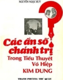 các ẩn số chánh trị trong tiểu thuyết võ hiệp - kim dung: phần 1