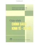 Giáo trình Chính sách kinh tế-xã hội: Phần 1