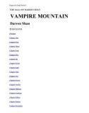 Vampire mountain