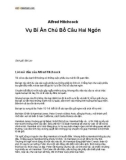 Vụ Bí Ẩn Chú Bồ Câu Hai Ngón