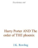 Harry Porter and The order of the phoenix