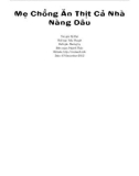 Mẹ Chồng Ăn Thịt Cả Nhà Nàng Dâu