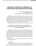 Nhận thức và giải pháp phát triển kinh tế số ở Việt Nam theo tinh thần Đại hội XIII của Đảng