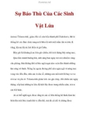 Sự Báo Thù Của Các Sinh Vật Lửa