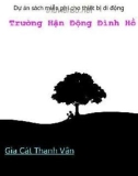 Trường Hận Động Đình Hồ - Gia Cát Thanh Vân