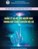 Quản lý và hỗ trợ người học trong bối cảnh chuyển đổi số - Kỷ yếu hội thảo khoa học quốc gia: Phần 1