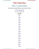 Độc Cô Quái Khách - Hàn Giang Nhạn